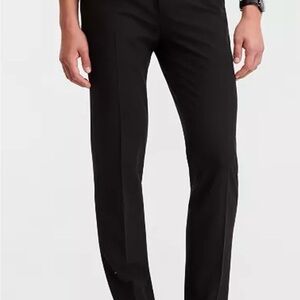Calvin Klein Black Slim Fit Dress Pants
